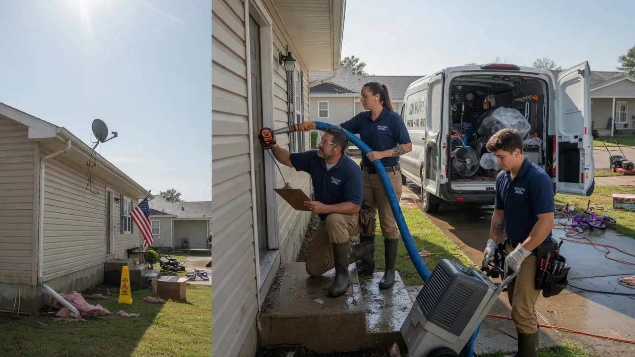 Ceiling Water Damage Restoration in Miami, MO near me